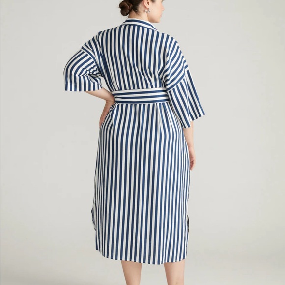 Plaza Linen Shirtdress - Picture 2 of 4